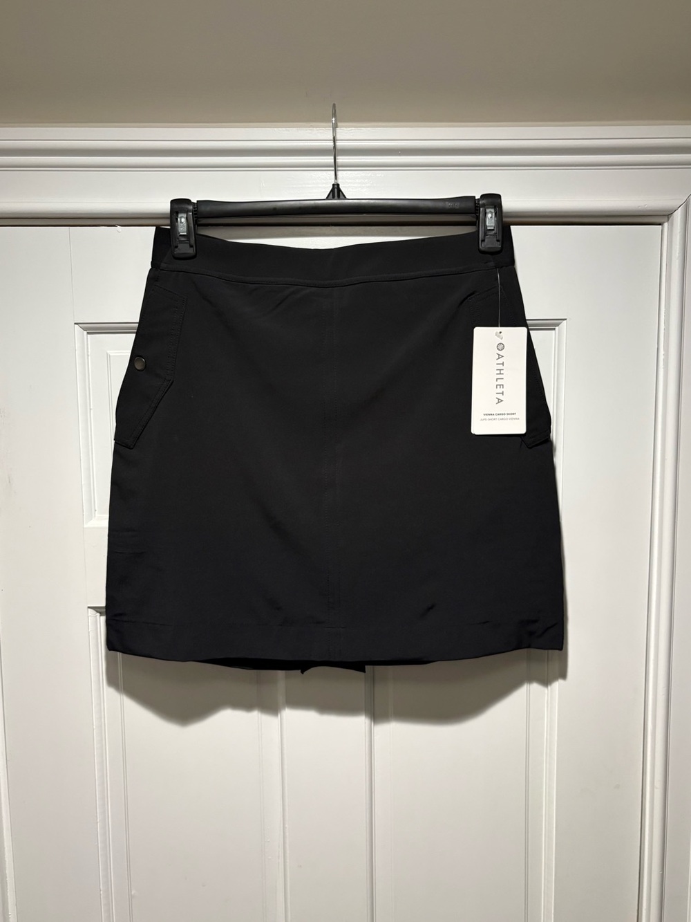 Athleta Black Women's Skort with Side Pockets